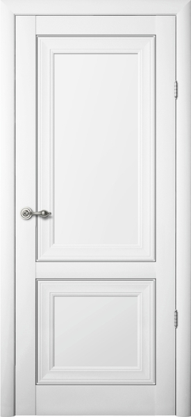 Двері Albero, колекція Галерея, мод Прадо глуха, колір білий Зображення