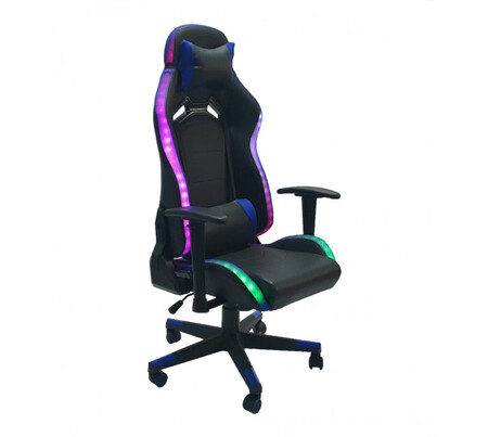 КРІСЛО ГЕЙМЕРСЬКЕ З ПІДСВІТКОЮ SPORTDRIVE GAME SD-01 LED Зображення