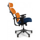 КРІСЛО BARSKY HARA DOCTOR YELLOW/BLUE BHD-04 Зображення