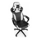 КРІСЛО ІГРОВЕ BARSKY SPORTDRIVE GAME WHITE/BLACK SD-17 Зображення