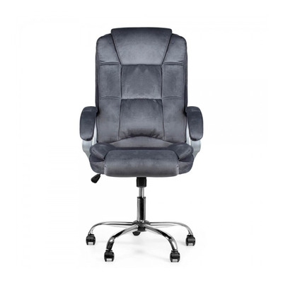 КРІСЛО BARSKY SOFT MICROFIBER GREY SOFT-03 Зображення