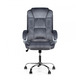 КРІСЛО BARSKY SOFT MICROFIBER GREY SOFT-03 Зображення